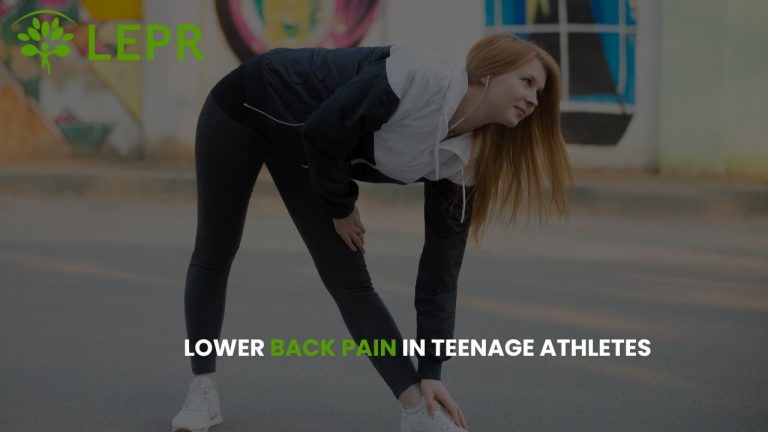 Lower Back Pain in Teenage Athletes Treatment